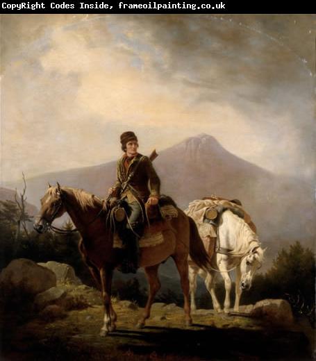 William Ranney Encamped in the Wilds of Kentucky